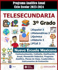 Programa Analítico Anual TELESECUNDARIA TERCER GRADO