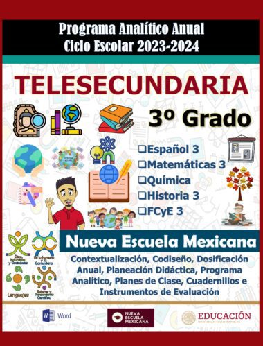 Programa Analítico Anual TELESECUNDARIA TERCER GRADO