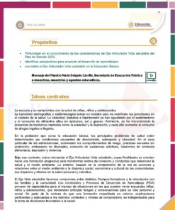 Un documento educativo en español con secciones tituladas 