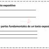 Texto expositivo actividad