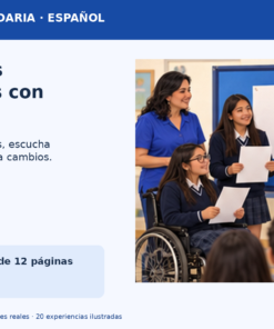 Textos que funcionan con lectores reales | Español, secundaria 1.º a 3.º | 20 experiencias con textos y recursos editables 13 Textos con Lectores Promocional 06