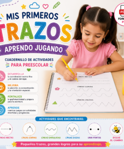 Mis Primeros Trazos Aprendo Jugando Cuadernillo de Actividades para Preescolar 2026-2027 PDF
