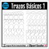 Trazos Básicos 1 Líneas Curvas Clipart Escolar