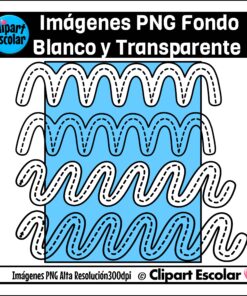 Trazos Básicos con Bordes Clipart Escolar 9 Trazos Basicos con Bordos Clipart Escolar 3