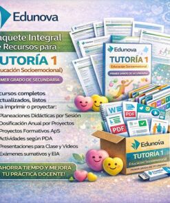 Tutoría 1 (Educación Socioemocional): Programa Analítico, Planeaciones y Recursos Didácticos