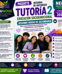 Tutoría 2° Secundaria NEM 2026-2027 | Programa Analítico, Planeaciones y Recursos Didácticos | Word Editable
