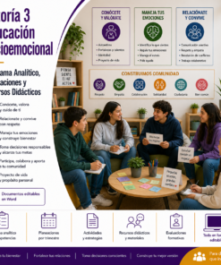 Tutoría 3° Secundaria NEM 2026-2027 | Programa Analítico, Planeaciones y Recursos Didácticos | Word Editable