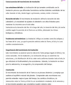 Una página de texto en español titulada 