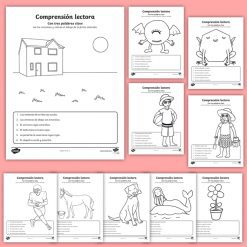 material de comprensión lectora para niños