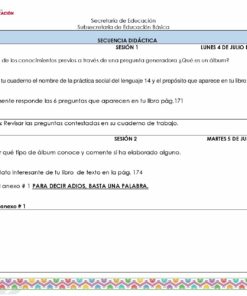 Un Plan de Reforzamiento SEXTO de Primaria detallado (04 a 22 de julio de 2022) de la Secretaría de Educación, Subsecretaría de Educación Básica describe las actividades para SEXTO de Primaria el 4 de julio de 2022 y el 5 de julio de 2022. Incluye iniciación, desarrollo y pasos de cierre con páginas específicas y referencias de anexos.