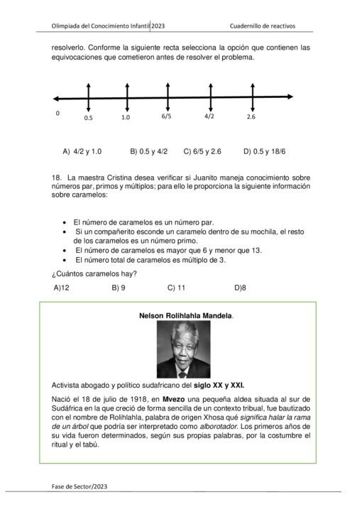 EXAMEN SECTOR