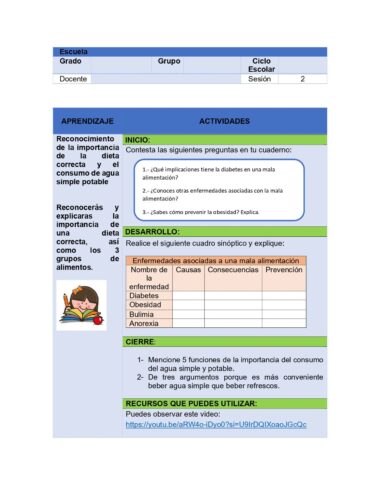 PLANEACIONES DE VIDA SALUDABLE SECUNDARIA - Image 4
