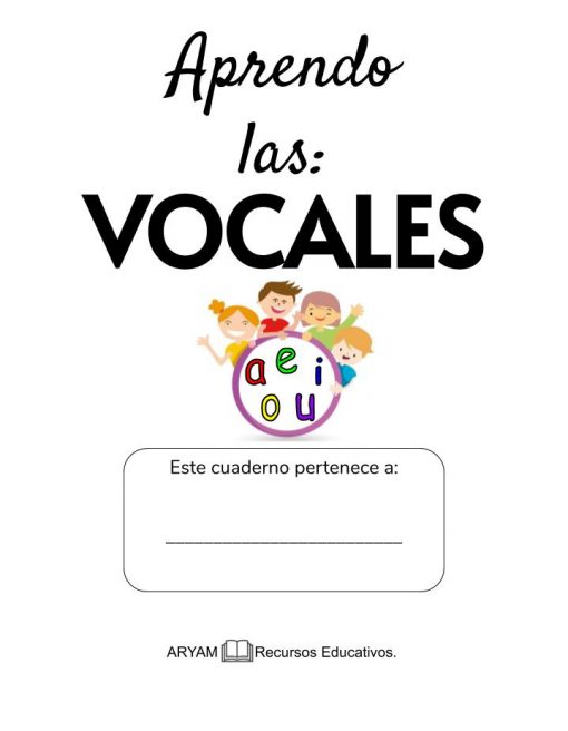 VOCALES aprendiendo las vocales. 3