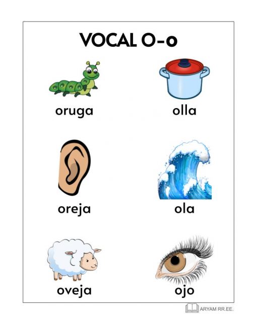 VOCALES aprendiendo las vocales. 35