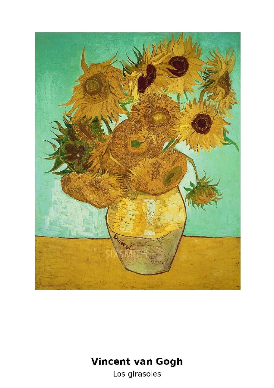 Los girasoles de van Gogh 1 Los girasoles de van Gogh