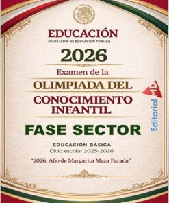 Examen de la Olimpaida del Conocimiento Infantil Fase-Sector 2026