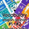 Paquete Tarjetas de Vocabulario de Verbos