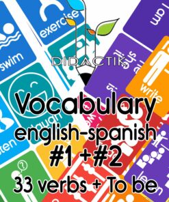 Paquete Tarjetas de Vocabulario de Verbos