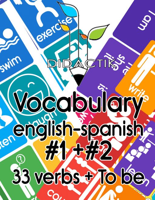 Paquete Tarjetas de Vocabulario de Verbos