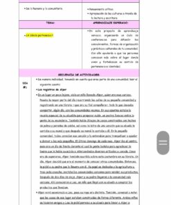 Un documento titulado 