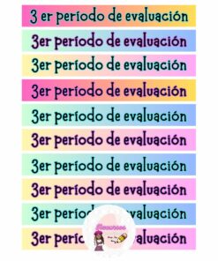 Una lista en español que decía 