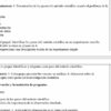 Un documento en español que describe un plan de lección de ciencias. Las secciones incluyen 