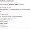 El esquema de la sesión titulada 