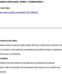 Captura de pantalla de un documento titulado 