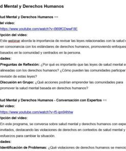 Una página web en español titulada 