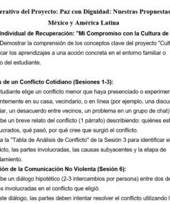 Documento en español titulado 