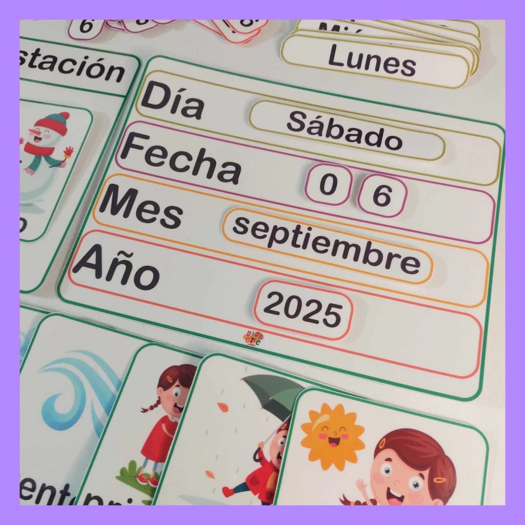 Calendario infantil grande 2 Calendario infantil grande - Image 2