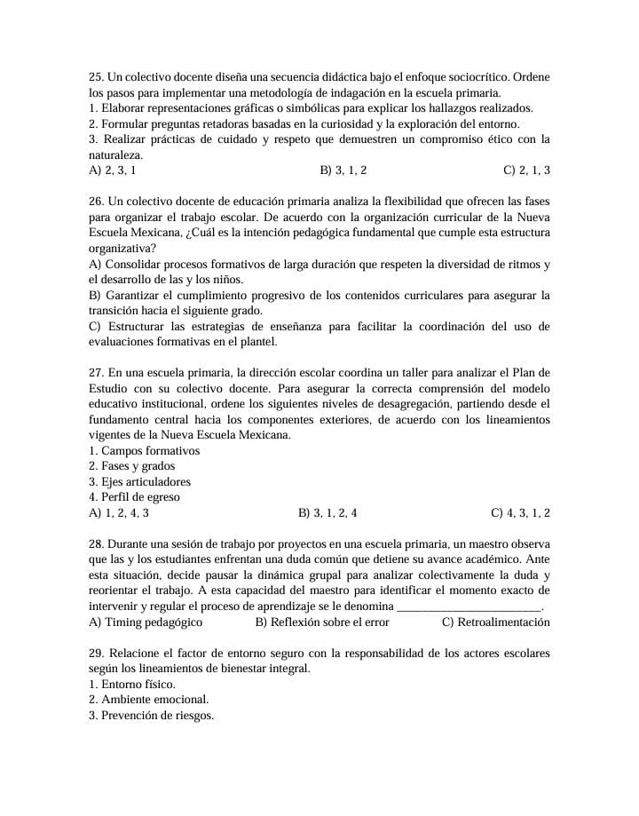 EXAMEN DE ADMISION DOCENTE EN LA EDUCACION BASICA NIVEL PRIMARIA 2026 4 EXAMEN DE ADMISION DOCENTE EN LA EDUCACION BASICA NIVEL PRIMARIA 2026 - Image 4