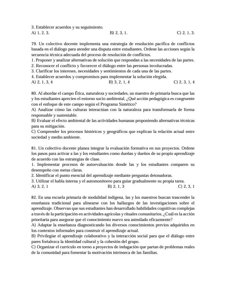 EXAMEN DE ADMISION DOCENTE EN LA EDUCACION BASICA NIVEL PRIMARIA 2026 5 EXAMEN DE ADMISION DOCENTE EN LA EDUCACION BASICA NIVEL PRIMARIA 2026 - Image 5