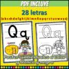 abecedario alfabeto posters mantelito juegos imprimibles letras cuadernillos 22