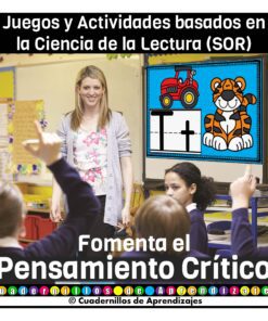 Una mujer frente a un grupo de estudiantes.