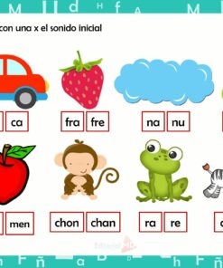 actividades de Identificación gráfica y sonora de silabas