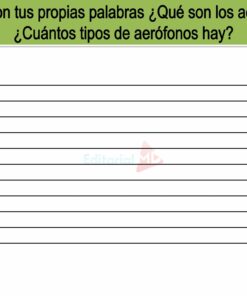 actividades de Instrumentos Aerófonos