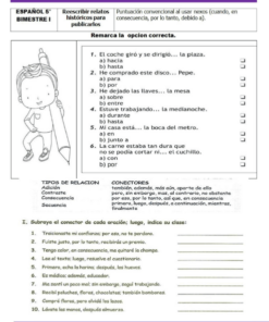 actividades de Quinto grado de primaria3