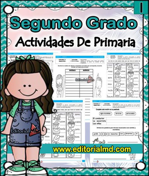 actividades de Segundo grado de primaria