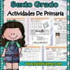 actividades de Sexto grado de primaria