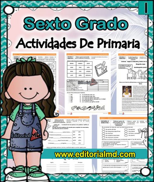 actividades de Sexto grado de primaria