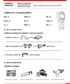 actividades de Tercer grado de primaria2