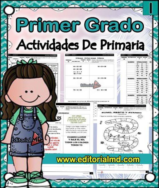 Cuaderno de Actividades Para Primer Grado de Primaria