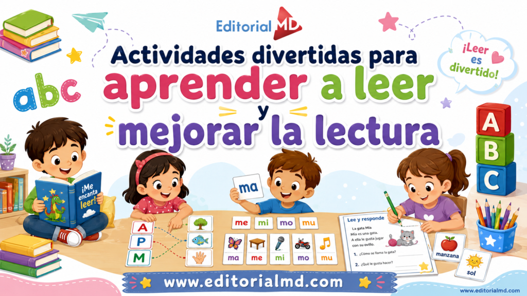 actividades divertidas para aprender a leer