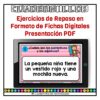 Palabras para describir Reconocer sustantivos y adjetivos Gramática Español Segundo grado Primaria Fichas Digitales 11 adjetivos sustantivos fichas digitales 2