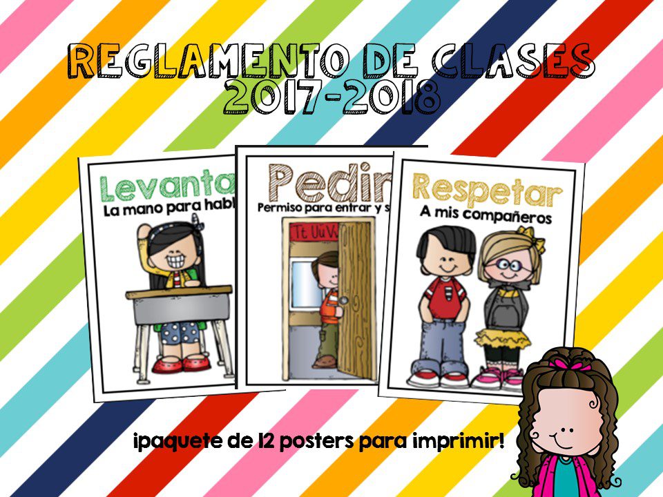 anuncio posters reglamento 2017 2108