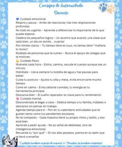 autocuidado docente bluey