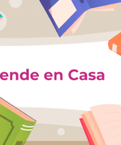 Ilustración colorida que promueve 