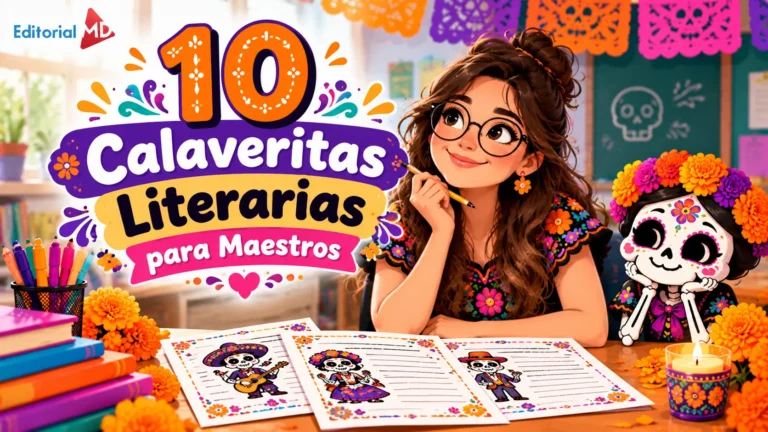 calaveritas literarias para maestros
