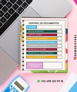Un cuaderno con una lista de control titulada 